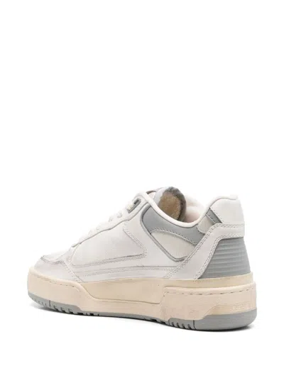 Golden Goose Rubber Sole Star Detail Contrast Panels In White