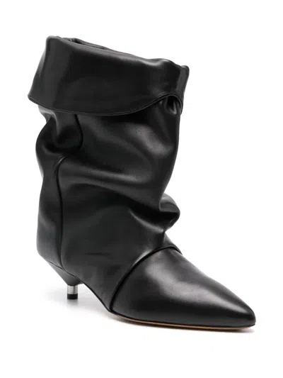 Isabel Marant Edrik 57 Ankle Boots In Black