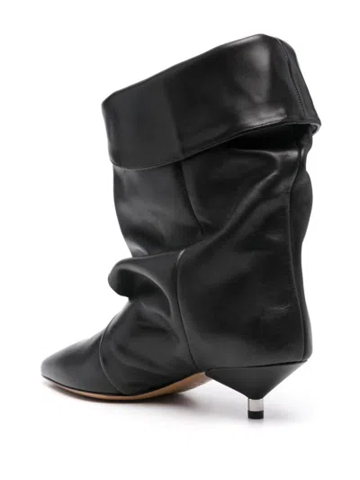 Isabel Marant Edrik 57 Ankle Boots In Black