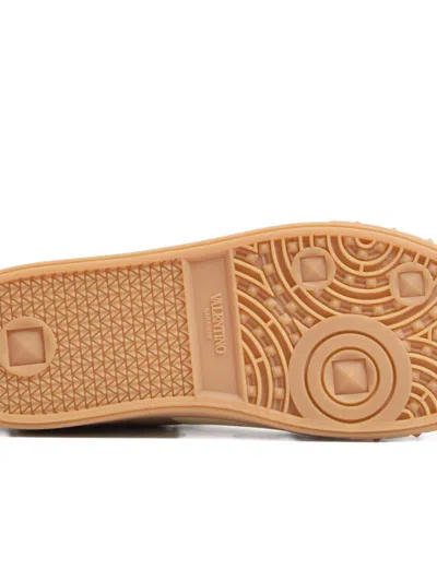 Valentino Upvillage Low-top Sneakers In Brown