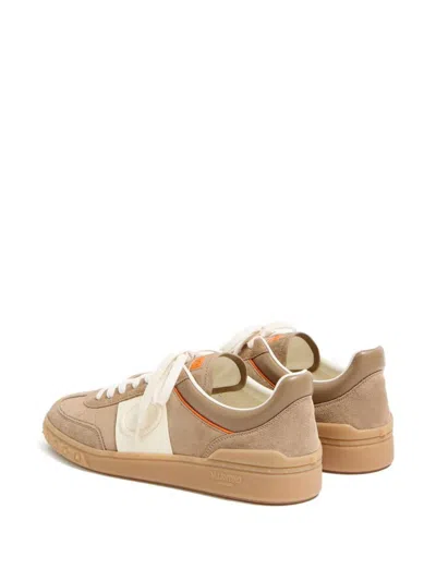 Valentino Upvillage Low-top Sneakers In Brown