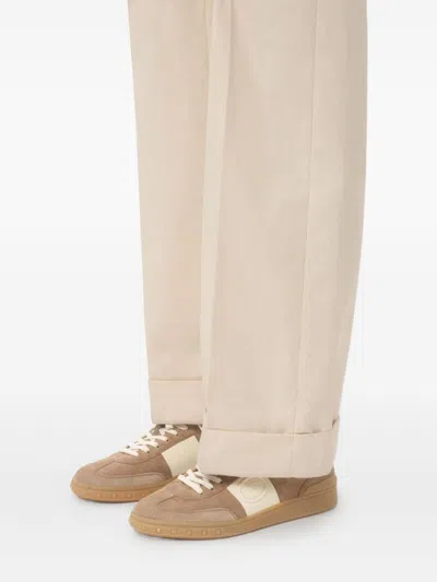 Valentino Upvillage Low-top Sneakers In Brown