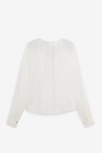 Forte Forte Bohemien Blouse In White