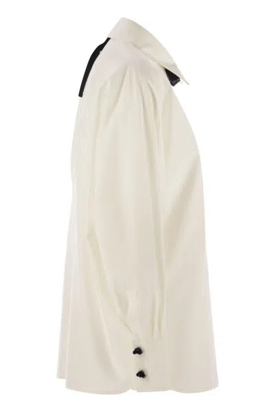 Max Mara Studio Roll In White