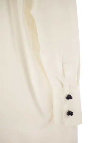 Max Mara Studio Roll In White