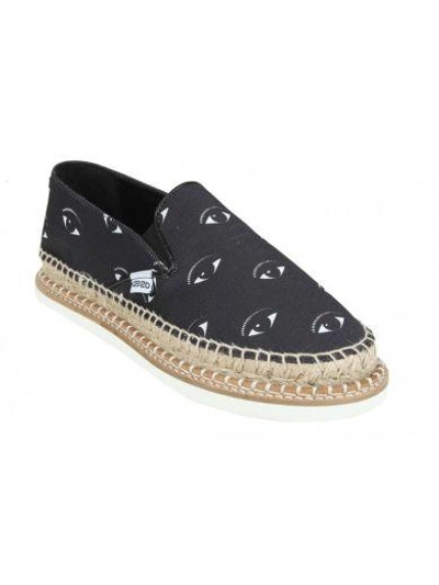 Shop Kenzo Espadrillas In Black