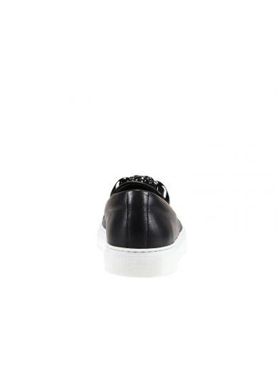 Shop Versace Sneakers Shoes Women  In Black