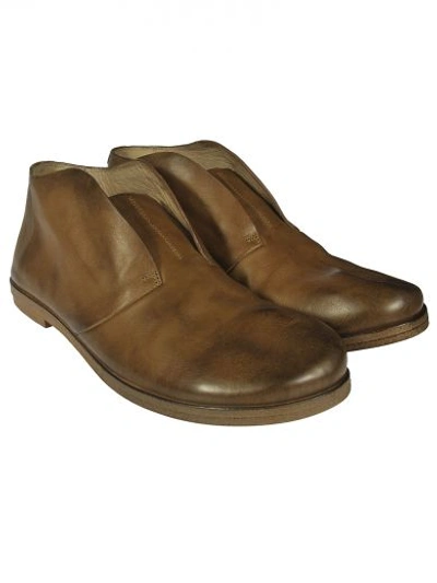 Shop Marsèll Marsell "listello"  Desert Boots In Cognac