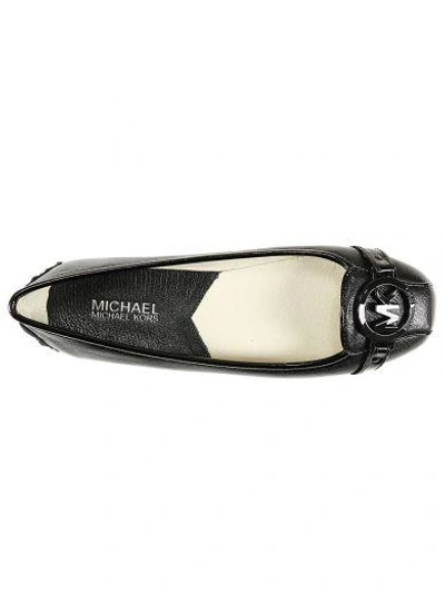 Shop Michael Michael Kors Flat Shoes Shoes Woman  In Black