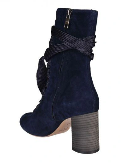 Shop Chloé Harper Ankle Boots In Blue