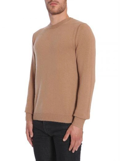 Shop Valentino Rockstud Untitled Sweater In Beige