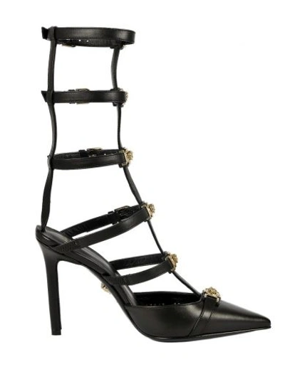Shop Versace Gladiator Sandals In D41oc