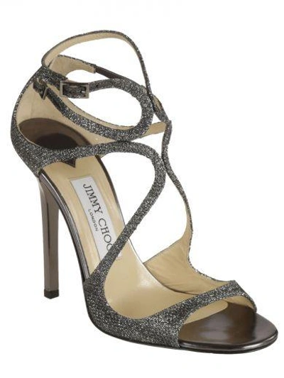 Shop Jimmy Choo Lance Sandals From  In Antracite