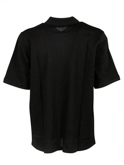 Shop Saint Laurent Classic Polo Shirt In Black