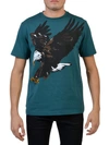 BALENCIAGA Balenciaga T-shirt With Eagle Print,435643TSK273305