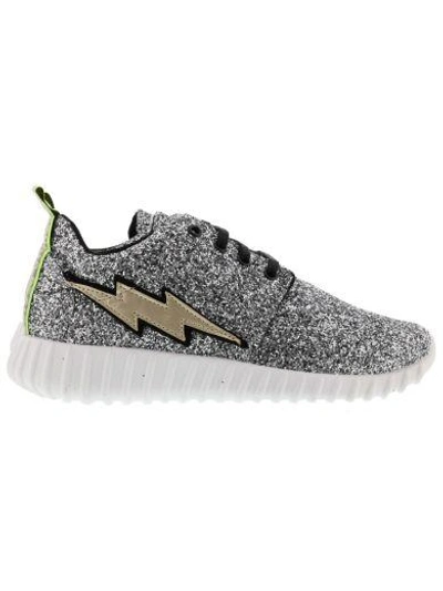 Leo Studio Design Trainers In Silver | ModeSens