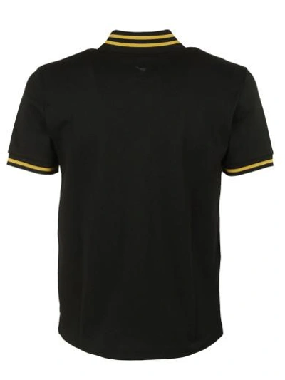 Shop Gucci Cotton With Bees Polo Shirt In Black