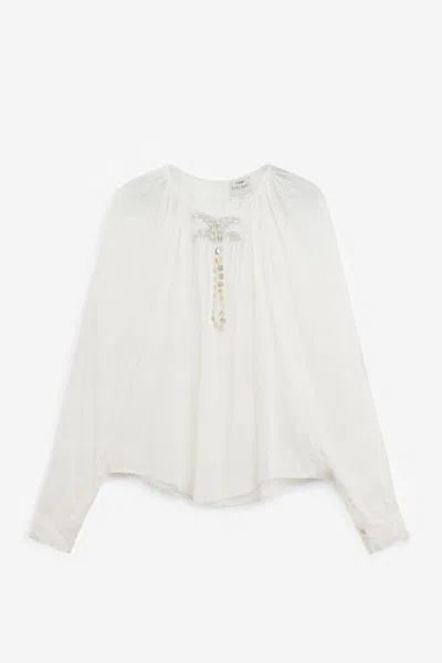 Forte Forte Bohemien Blouse In White
