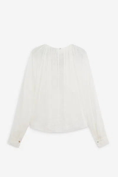 Forte Forte Bohemien Blouse In White