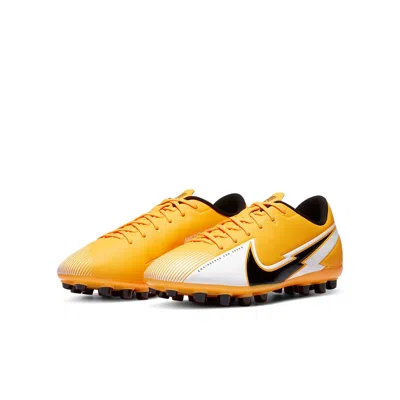Nike (gs)  Jr. Mercurial Vapor 13 Academy Ag Blackyellow In Yellow