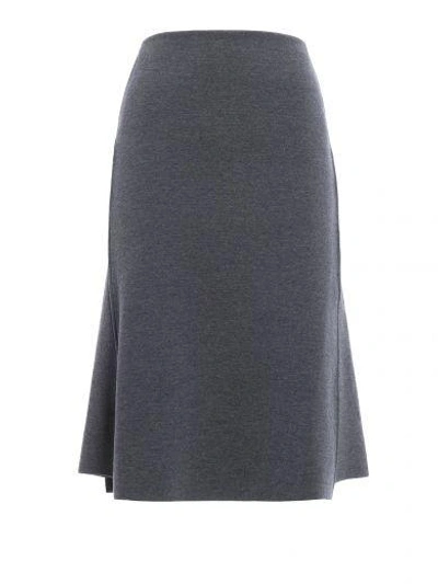 Shop Stella Mccartney Skirt In Granite