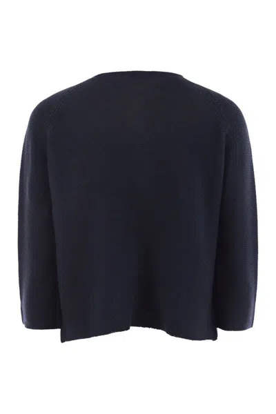 Weekend Max Mara Mm By Max Mara Albata Sweater In Blue