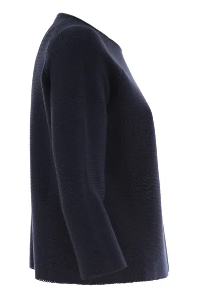 Weekend Max Mara Mm By Max Mara Albata Sweater In Blue