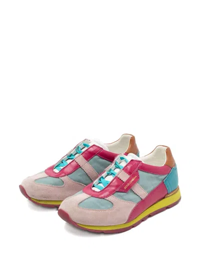 Pre-owned Dolce & Gabbana Leather Sneakers