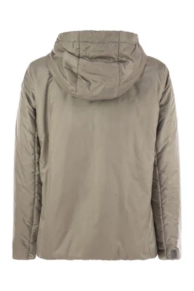 Max Mara The Cube Greenh Hooded Padded Jacket