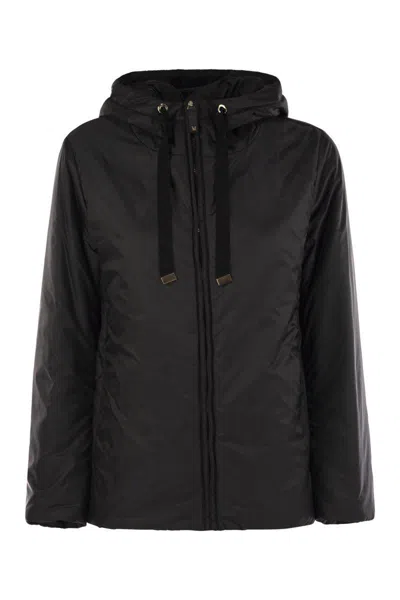 Max Mara The Cube Greenh Hooded Padded Jacket In Blue