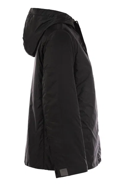 Max Mara The Cube Greenh Hooded Padded Jacket In Blue