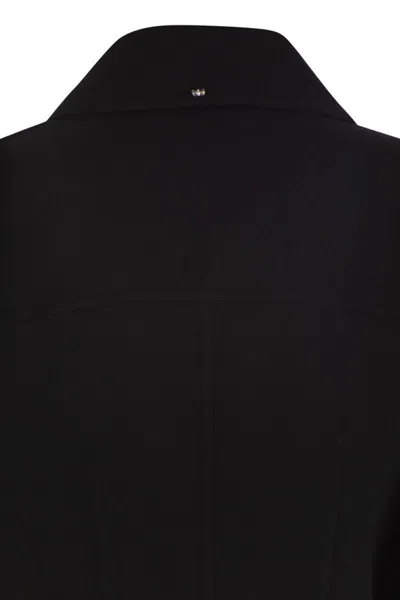 Sportmax Egeo Buttoned Wool Blazer In Blue