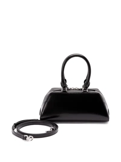 Givenchy Women Antigona East West Small Leather Shoulder Bag In Black