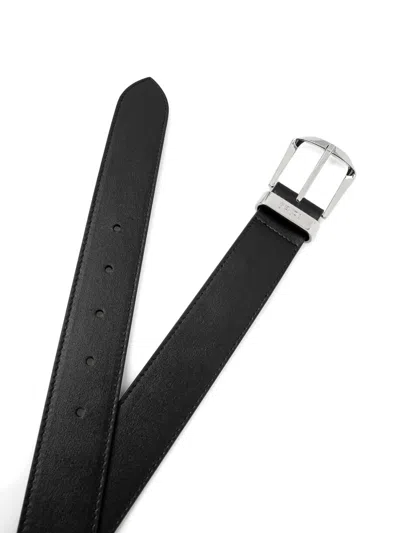 Kenzo Leather Belt In Black