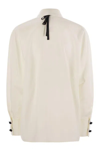 Max Mara Studio Roll In White