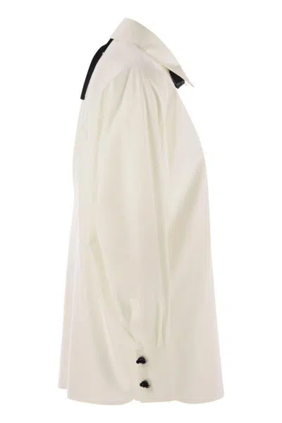 Max Mara Studio Roll In White