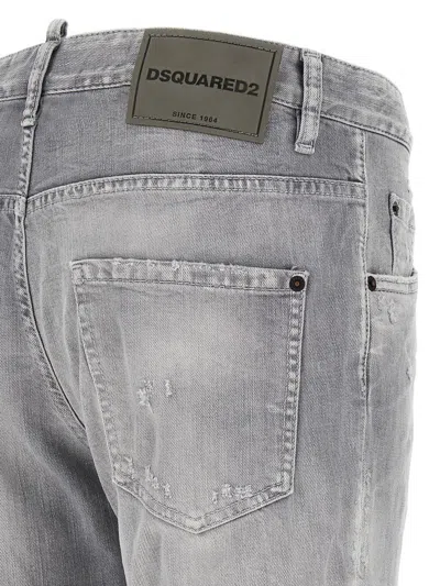 Dsquared2 Grey Skater Jeans In Gray