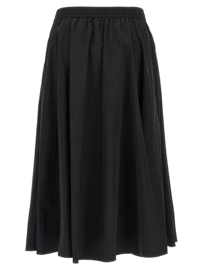 Kenzo Boke 2.0 Midi Skirt In Black