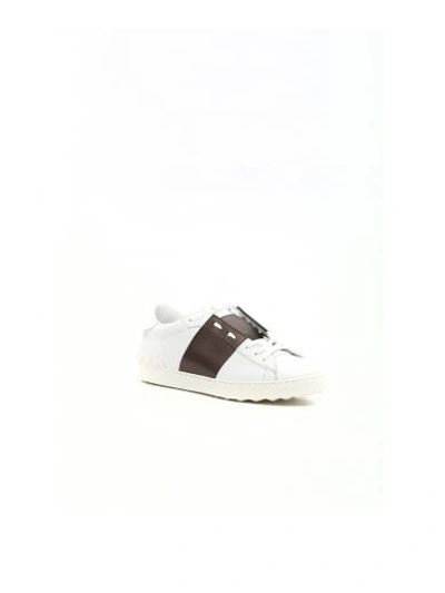 Shop Valentino Open Sneakers In Bianco Rutenio|bianco