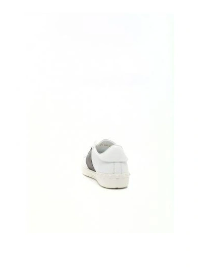 Shop Valentino Open Sneakers In Bianco Rutenio|bianco