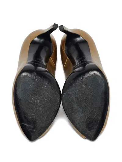 Pre-owned Saint Laurent 2023 120mm Metallic Pumps