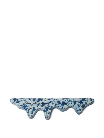 Space Available Logo-print Incense Holder In Blue
