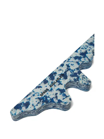 Space Available Logo-print Incense Holder In Blue