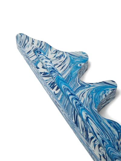 Space Available Logo-print Incense Holder In Blue