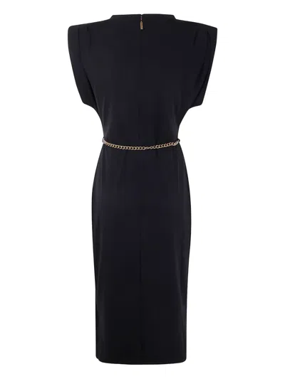 Michael Michael Kors Chain-belt Midi Dress