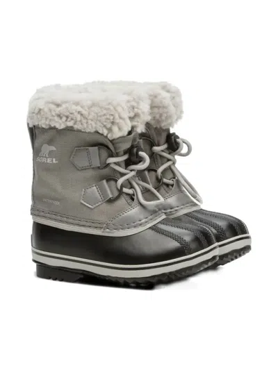 Sorel Kids' Yoot Pac Waterproof Snow Boot In Gray