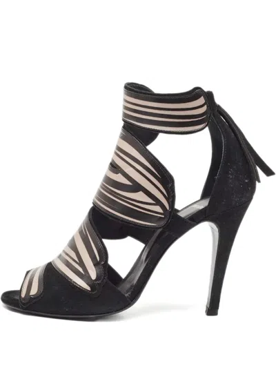 Pre-owned Pierre Hardy  115mm Swirl Cutouts Sandals