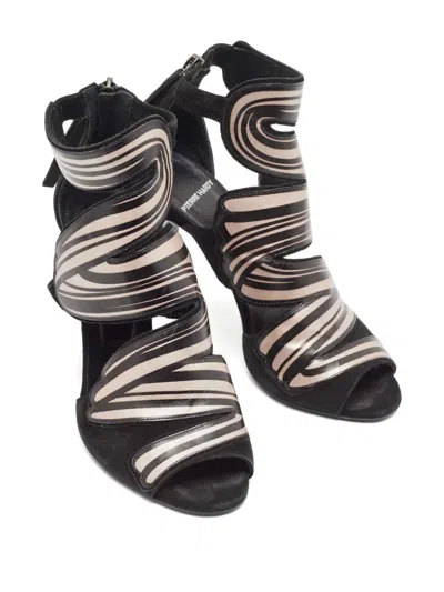 Pre-owned Pierre Hardy  115mm Swirl Cutouts Sandals