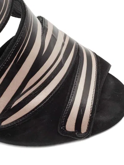 Pre-owned Pierre Hardy  115mm Swirl Cutouts Sandals