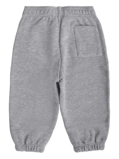 Versace Grey Trackpants With Logo For Baby In Gray